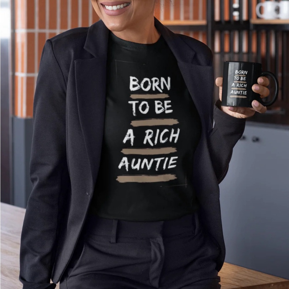 Rich Auntie Graphic Tee, the perfect addition to your wardrobe